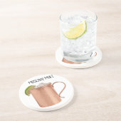 Cadeau géométrique de dessous de verre de barre de (Côté)