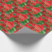 Cadeau Gerbera Daisies papier d'emballage (Coin)