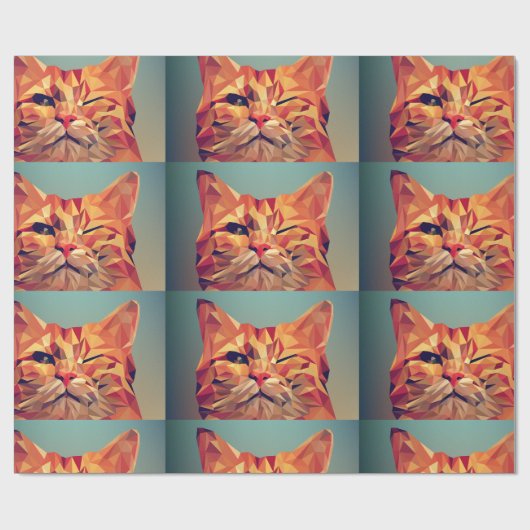 CADEAU GINGER CAT PAPIER À REPASSER D'ART (Plat)