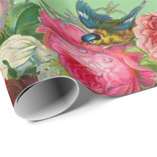 Cadeau Giraffe Papier à enveloppement brillant (Coin rond)