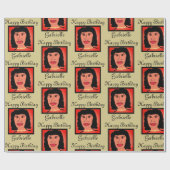 Cadeau Glam Pearls Avatar papier d'enveloppement d'annive (Plat)