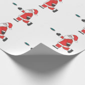 Cadeau Golf de disque du père noël mettant le papier (Coin)