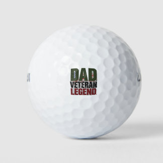 Cadeau Golfballen voor Vader Veteraan Legende – Co