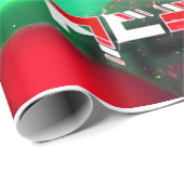 Cadeau Gooey Happy Wrapy Papier (Coin rond)