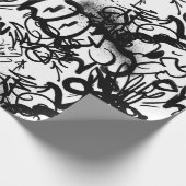 Cadeau Graffiti d'art urbain papier Motif d'enveloppement (Coin)