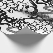 Cadeau Graffiti d'art urbain papier Motif d'enveloppement (Coin)