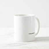 Cadeau grammatical d'humour de virgule de tasse de (Devant droit)