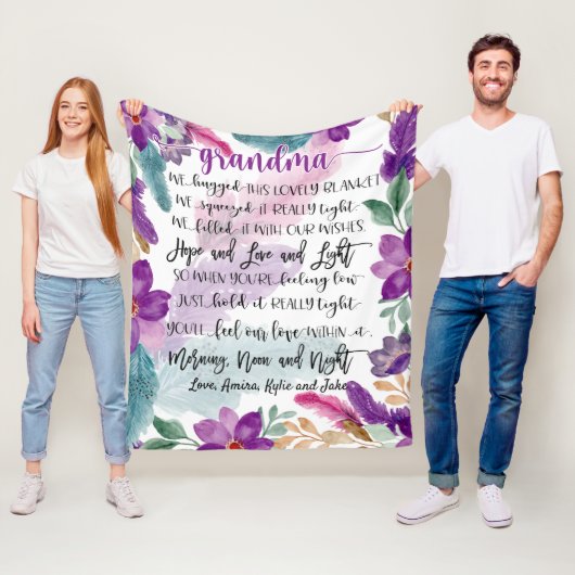 Cadeau grand-mère, couverture grand-mère personnal (En situation)