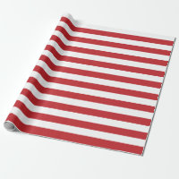 Grand papier d'emballage de rayures rouge foncé et