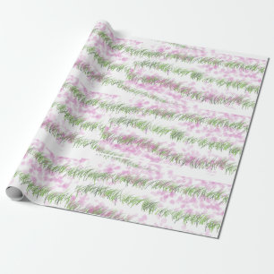 Cadeau Grand papier vert de matte de conception