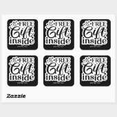 cadeau gratuit à l'intérieur autocollant (Feuille)