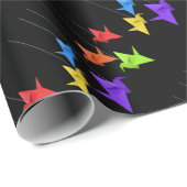 Cadeau Grues en papier (Coin rond)