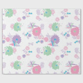 Cadeau Grues et fleurs en papier d'origine (Plat)