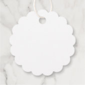 Cadeau-Gunst Labels-Zebraprint Bedankjes Labels (Achterkant)