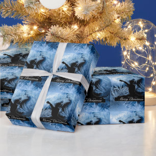 Cadeau Gymnastique "Joyeux Noël" Papier à enveloppement c