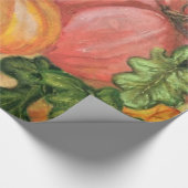 Cadeau Halloween citrouille papier enveloppant (Coin)