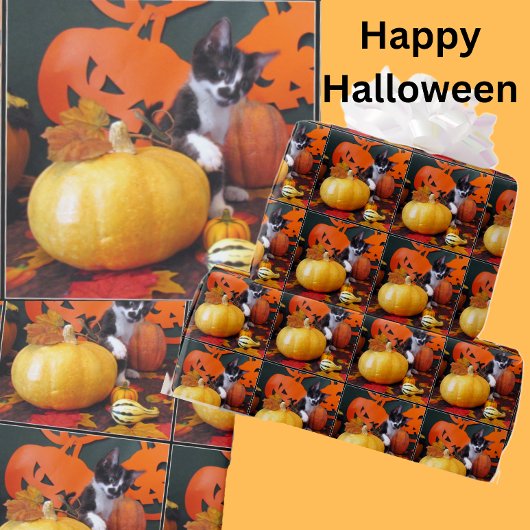 Cadeau Halloween de Cowboy - Chat / Kitten Papier à envel