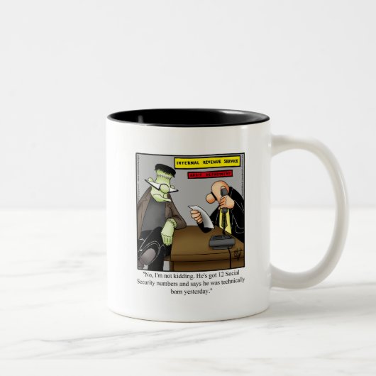 Cadeau Halloween Humour café Mug (Droit)