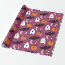 Halloween non si éffrayant Papier à envelopper