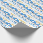 Cadeau Hanoukka Gnomes Trio papier d'enrobage (Coin)