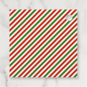 Cadeau Happy Holidays Favoriser les étiquettes (Dos)
