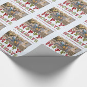 Cadeau Happy Holidays sur mesure photo et papier d'emball (Coin)