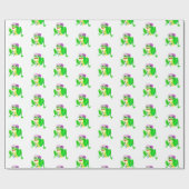 Cadeau Happy Party Frog Wrapper Papier (Plat)