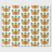 Cadeau Happy Pineapple Design - Papier brillant, 30 (Plat)