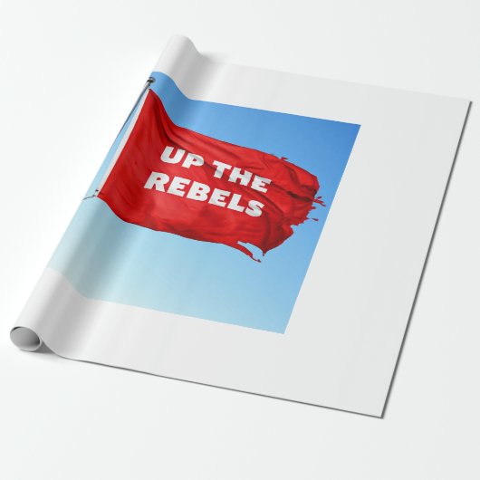 Cadeau Haut Rebels thème papier d'enveloppement (Déroulé)