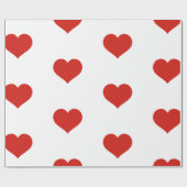 Cadeau HEART Valentine's Day Wrapping Papier (Plat)