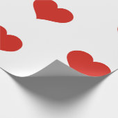 Cadeau HEART Valentine's Day Wrapping Papier (Coin)