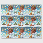 Cadeau Heavens festifs - Papier d'enveloppement de Noël (Plat)