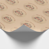 Cadeau Hérisson rustique à deux mignons en papier d'envel (Coin)