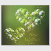 Cadeau Heureuse Sainte-Valentin 19 Options Papier d'embal (Plat)