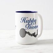 Cadeau heureux de tasse de divorce (Devant droit)