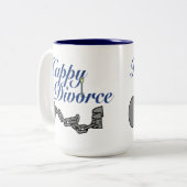 Cadeau heureux de tasse de divorce (Devant gauche)
