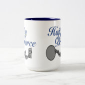 Cadeau heureux de tasse de divorce (Centre)