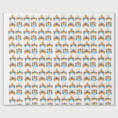 Cadeau HEUREUX papier d'enveloppement RAMADAN (Plat)