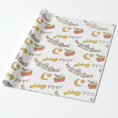 Cadeau HEUREUX papier d'enveloppement RAMADAN (Déroulé)