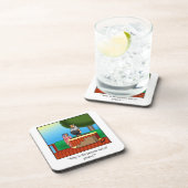 Cadeau Hilarious Vin Humour Dessous de verre (Côté Droit)