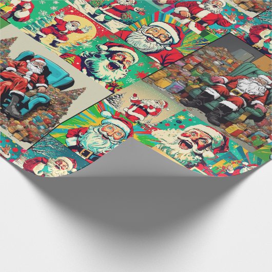 Cadeau HO HO HELP wrapper papier (Coin)