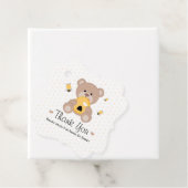 Cadeau Honey Bee Bear Merci Favoriser les étiquettes (En situation)