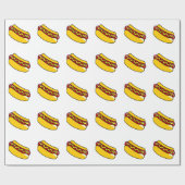 CADEAU HOT-DOG DE PAPIER D'EMBALLAGE (Plat)