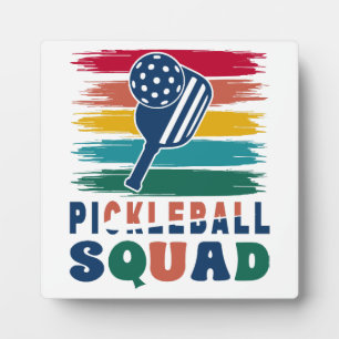 Cadeau-idee voor pickleball-spelers fotoplaat