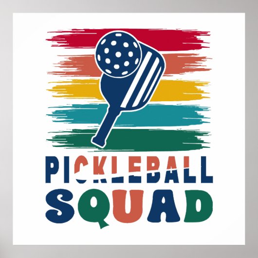 Cadeau-idee voor pickleball-spelers poster (Voorkant)