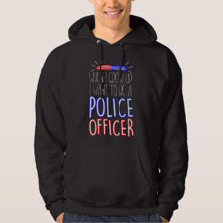 Cadeau-idee voor toekomstige politieagent Patriott Hoodie
