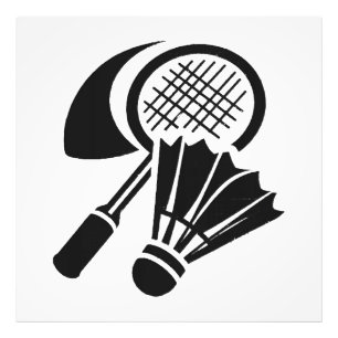 Cadeau-ideeën voor badminton foto afdruk