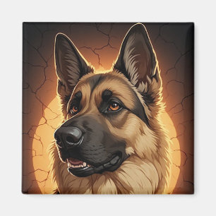 🐾 Cadeau-ideeën voor Duitse Herdershond liefhebbe Magneet