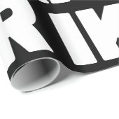 Cadeau IKR | Papier d'enrobage de l'arceau de texte (Coin rond)