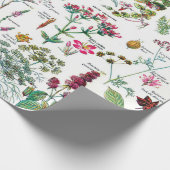 Cadeau Illustrations botaniques Papier d'enveloppement (Coin)